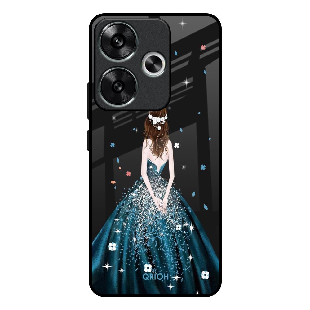 Queen Of Fashion Poco F6 5G Glass Back Cover Online