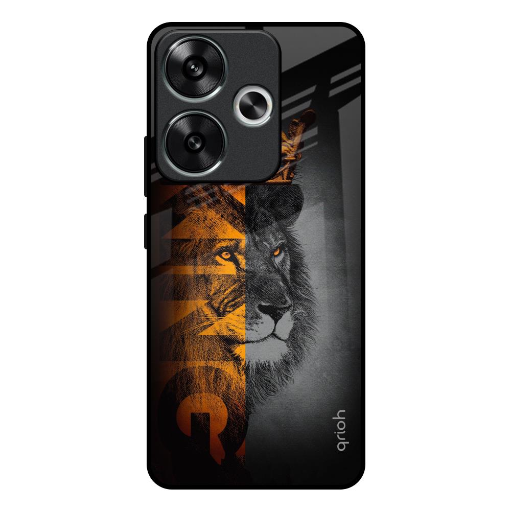 King Of Forest Poco F6 5G Glass Back Cover Online
