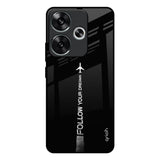 Follow Your Dreams Poco F6 5G Glass Back Cover Online