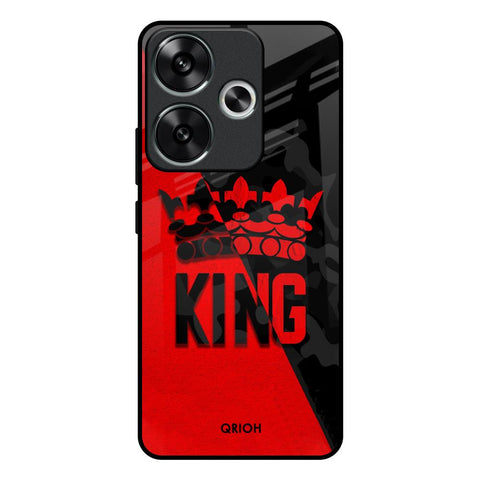 I Am A King Poco F6 5G Glass Back Cover Online