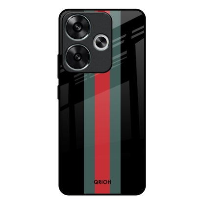 Vertical Stripes Poco F6 5G Glass Back Cover Online