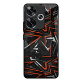 Vector Art Poco F6 5G Glass Back Cover Online