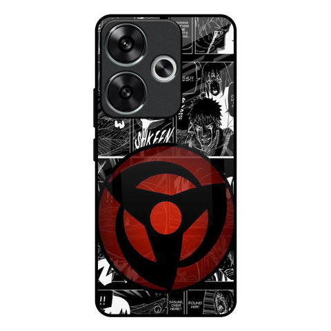 Sharingan Poco F6 5G Glass Back Cover Online
