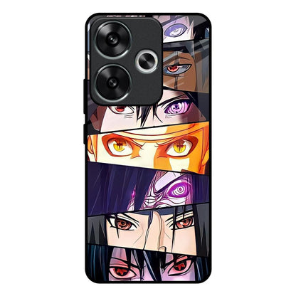 Anime Eyes Poco F6 5G Glass Back Cover Online