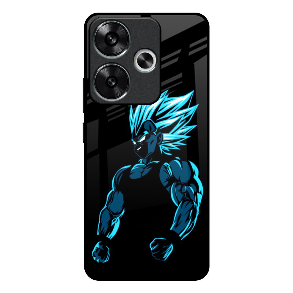 Pumped Up Anime Poco F6 5G Glass Back Cover Online