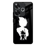 Monochrome Goku Poco F6 5G Glass Back Cover Online