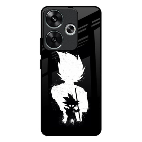 Monochrome Goku Poco F6 5G Glass Back Cover Online