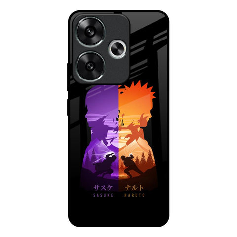 Minimalist Anime Poco F6 5G Glass Back Cover Online