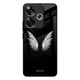 White Angel Wings Poco F6 5G Glass Back Cover Online