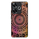 Floral Mandala Poco F6 5G Glass Back Cover Online