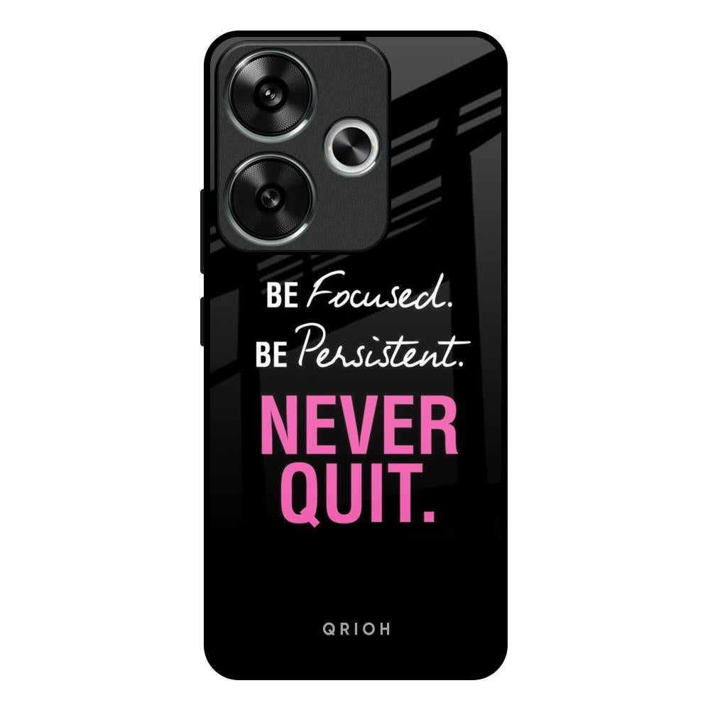 Be Focused Poco F6 5G Glass Back Cover Online