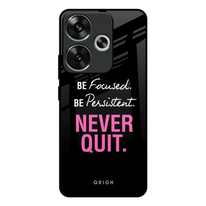 Be Focused Poco F6 5G Glass Back Cover Online