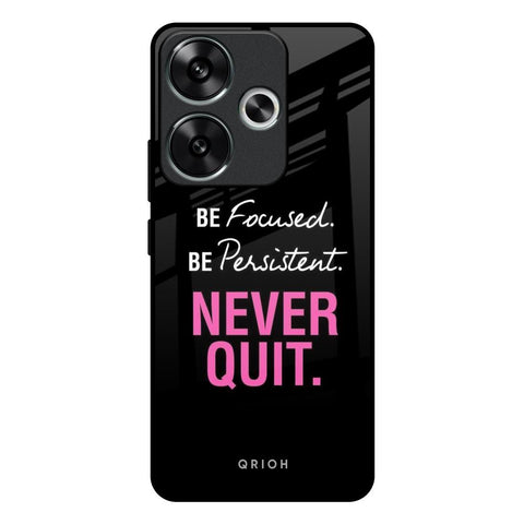 Be Focused Poco F6 5G Glass Back Cover Online