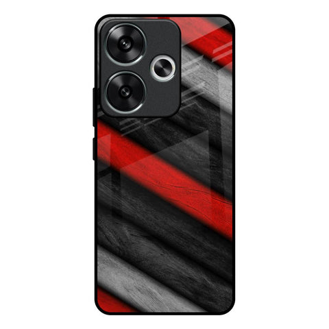 Soft Wooden Texture Poco F6 5G Glass Back Cover Online