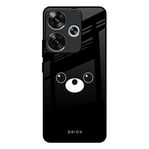 Cute Bear Poco F6 5G Glass Back Cover Online