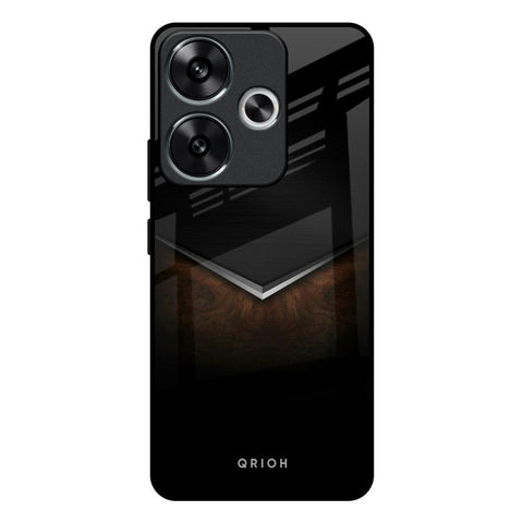 Dark Walnut Poco F6 5G Glass Back Cover Online