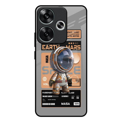 Space Ticket Poco F6 5G Glass Back Cover Online