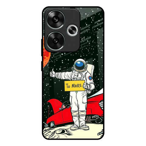 Astronaut on Mars Poco F6 5G Glass Back Cover Online