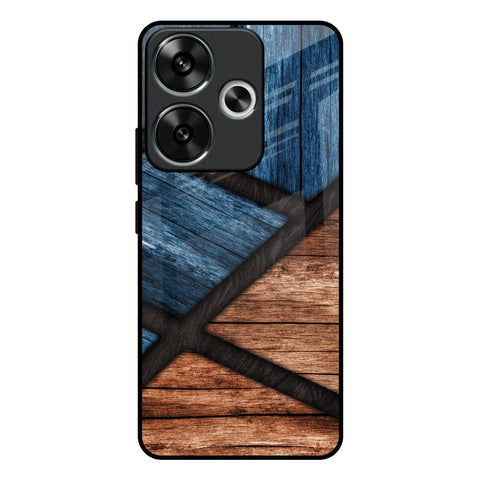 Wooden Tiles Poco F6 5G Glass Back Cover Online