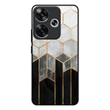 Tricolor Pattern Poco F6 5G Glass Back Cover Online