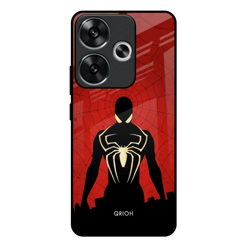 Mighty Superhero Poco F6 5G Glass Back Cover Online