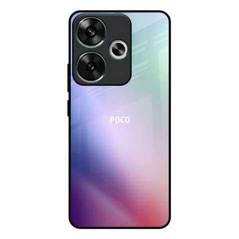 Abstract Holographic Poco F6 5G Glass Back Cover Online