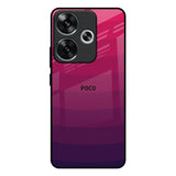 Wavy Pink Pattern Poco F6 5G Glass Back Cover Online