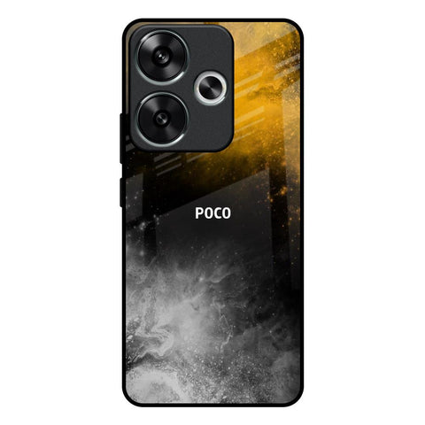 Gold Gradient Poco F6 5G Glass Back Cover Online