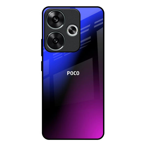 Viola Gradient Poco F6 5G Glass Back Cover Online