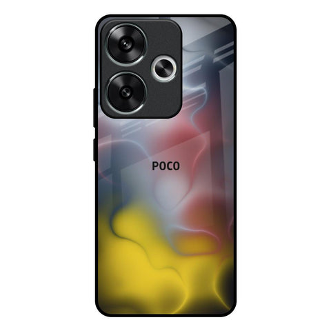 Colorful Smoke Poco F6 5G Glass Back Cover Online