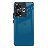 Cobalt Blue Poco F6 5G Glass Back Cover Online