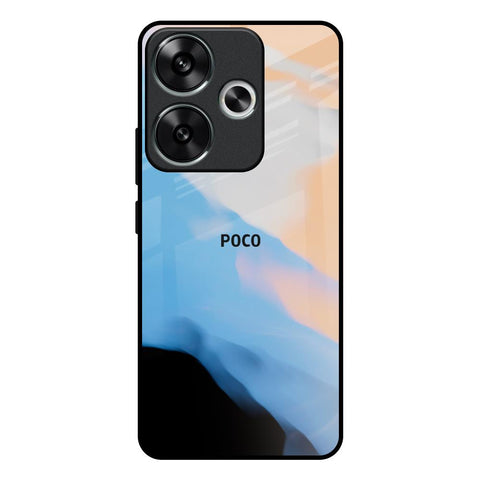Winter Mountain Poco F6 5G Glass Back Cover Online