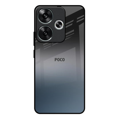 Dramatic Grey Poco F6 5G Glass Back Cover Online