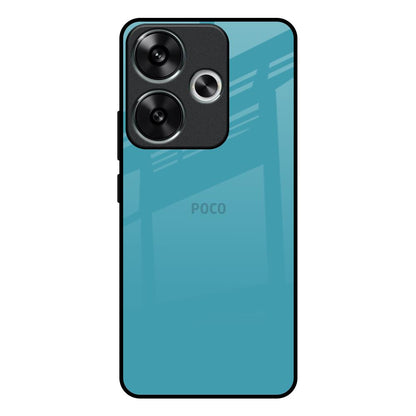 Oceanic Turquiose Poco F6 5G Glass Back Cover Online
