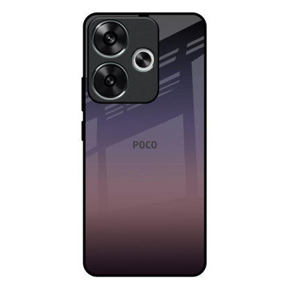 Grey Ombre Poco F6 5G Glass Back Cover Online