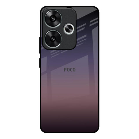 Grey Ombre Poco F6 5G Glass Back Cover Online
