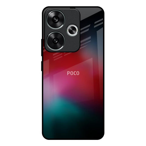 Mystere Red Poco F6 5G Glass Back Cover Online