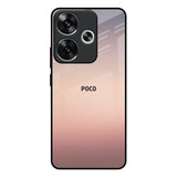Golden Mauve Poco F6 5G Glass Back Cover Online