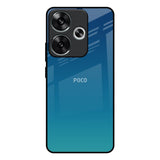 Celestial Blue Poco F6 5G Glass Back Cover Online