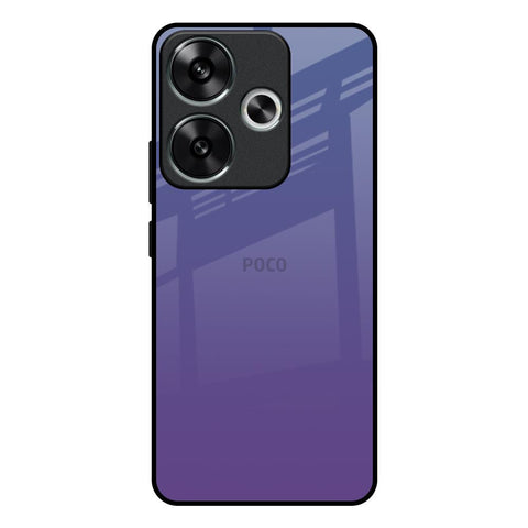 Indigo Pastel Poco F6 5G Glass Back Cover Online