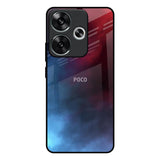 Smokey Watercolor Poco F6 5G Glass Back Cover Online
