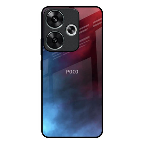 Smokey Watercolor Poco F6 5G Glass Back Cover Online