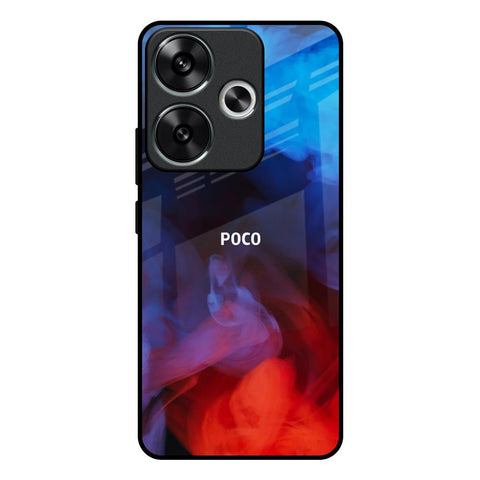 Dim Smoke Poco F6 5G Glass Back Cover Online