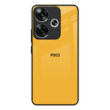 Fluorescent Yellow Poco F6 5G Glass Back Cover Online