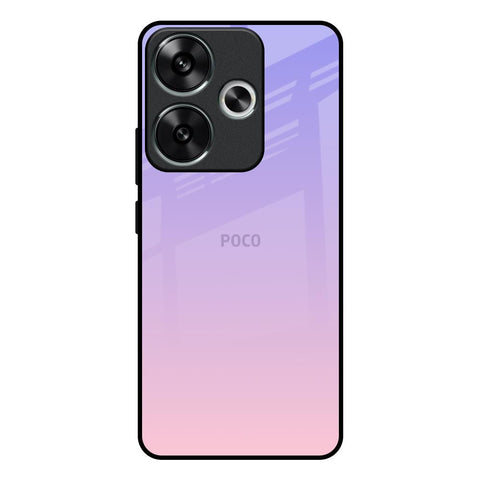 Lavender Gradient Poco F6 5G Glass Back Cover Online