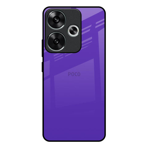 Amethyst Purple Poco F6 5G Glass Back Cover Online