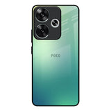 Dusty Green Poco F6 5G Glass Back Cover Online