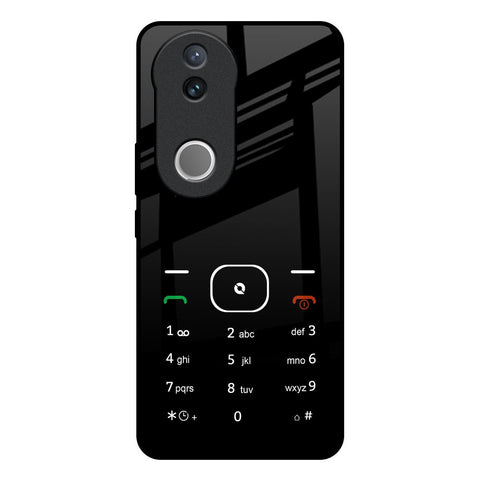 Classic Keypad Pattern Vivo V50e 5G Glass Back Cover Online