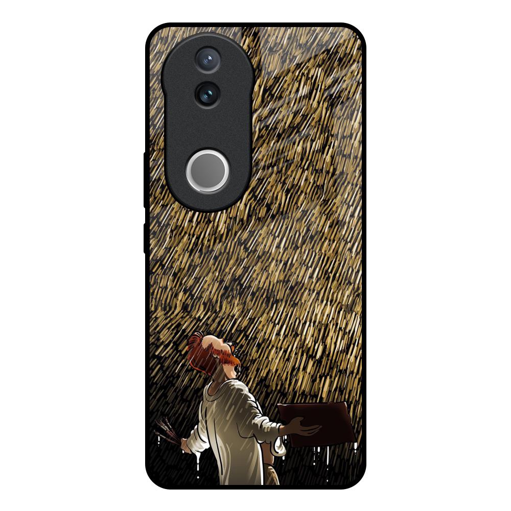 Rain Festival Vivo V50e 5G Glass Back Cover Online