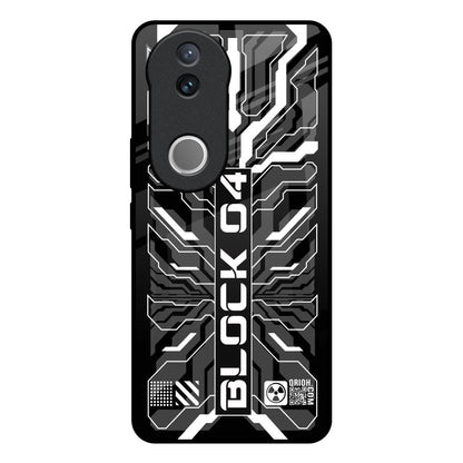 Monochrome Magic Vivo V50e 5G Glass Back Cover Online
